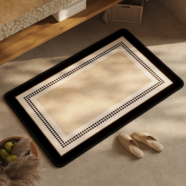 Chic Geometric Design Bath Mat Kalsten