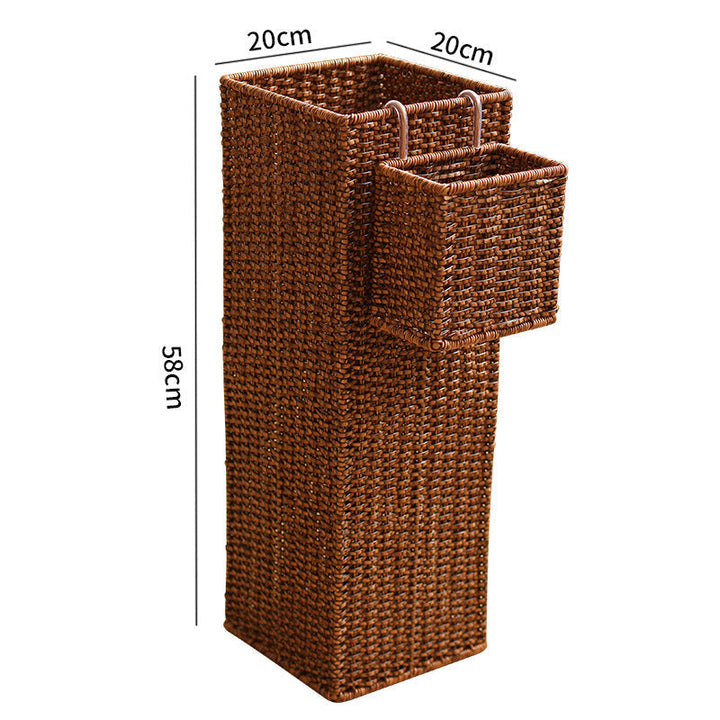 Hexagonal Decorative Wicker Storage Container Kalsten