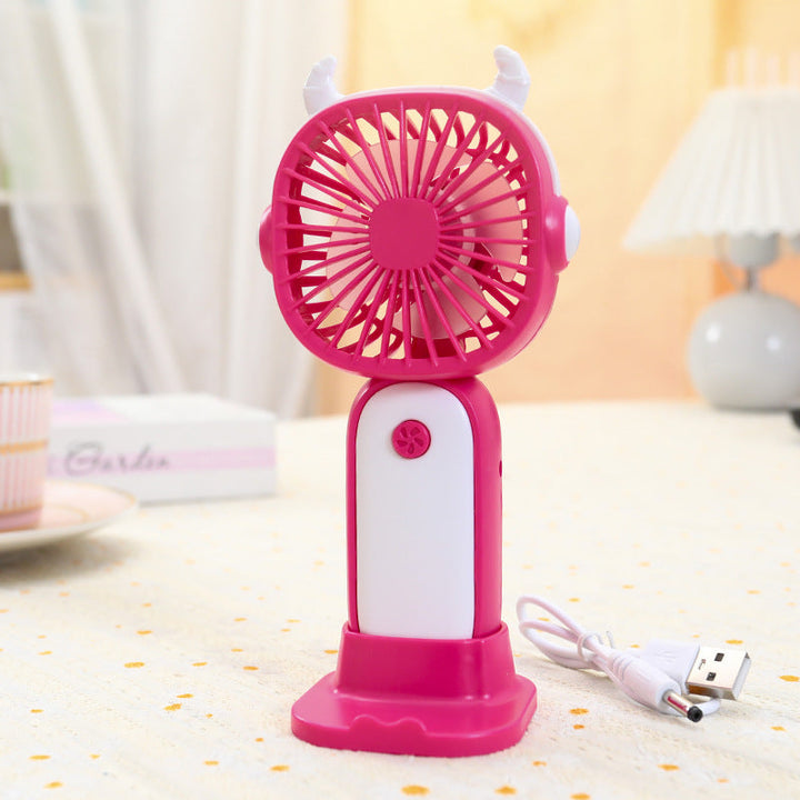 Ladies Portable Table Fan with Cute Antler Design Kalsten