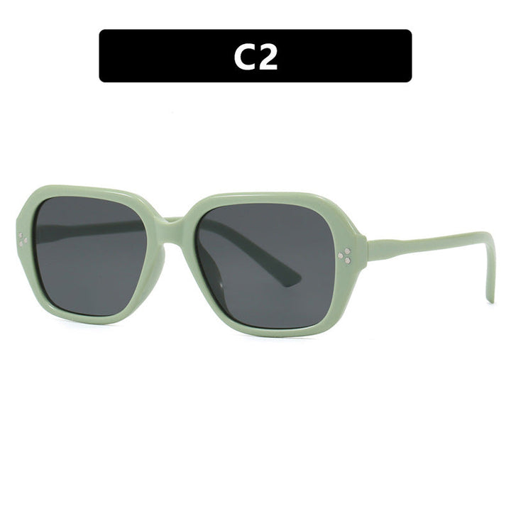 Women stylish sunglasses in trendy geometric design Kalsten