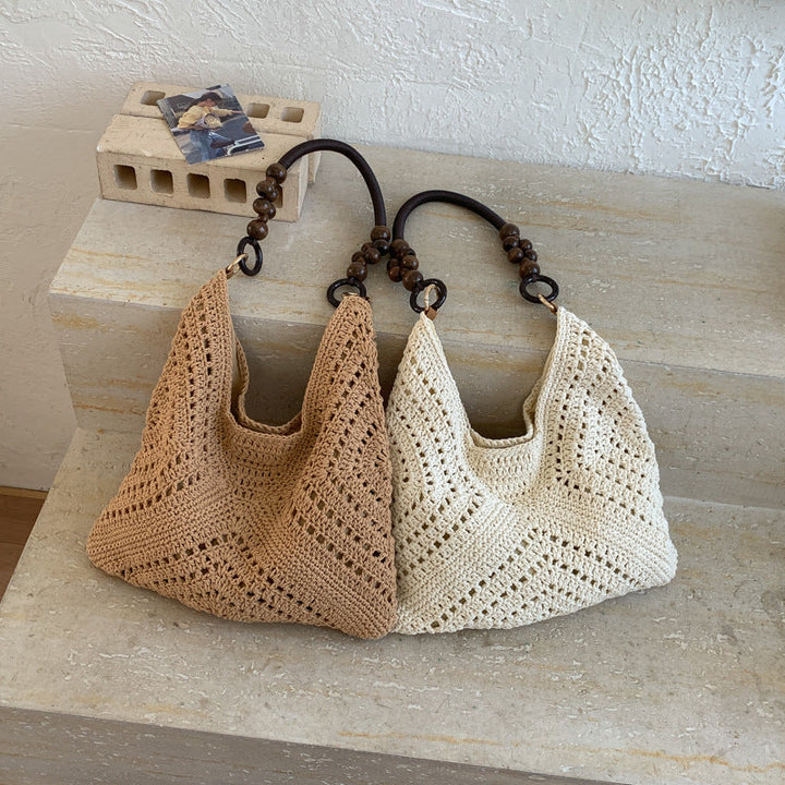 Handmade chunky knit bag Kalsten