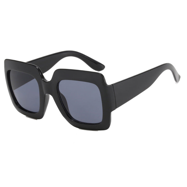 Women's oversized sunglasses with square frames and UV protection Kalsten
