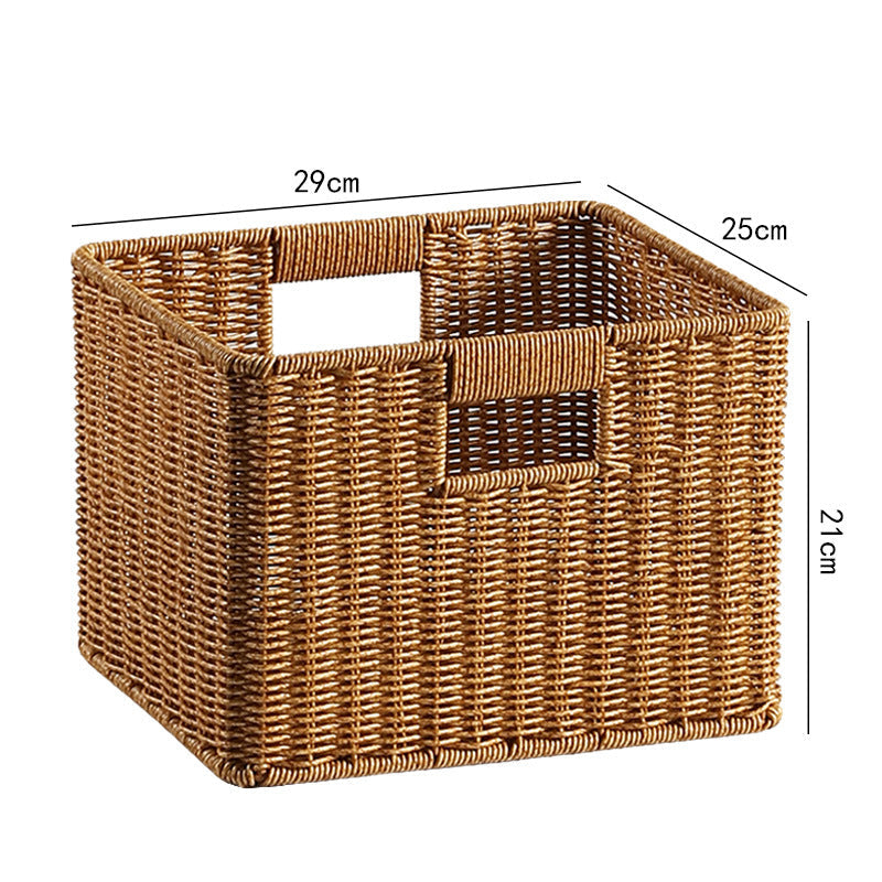 Handcrafted Wicker Storage Tray Kalsten
