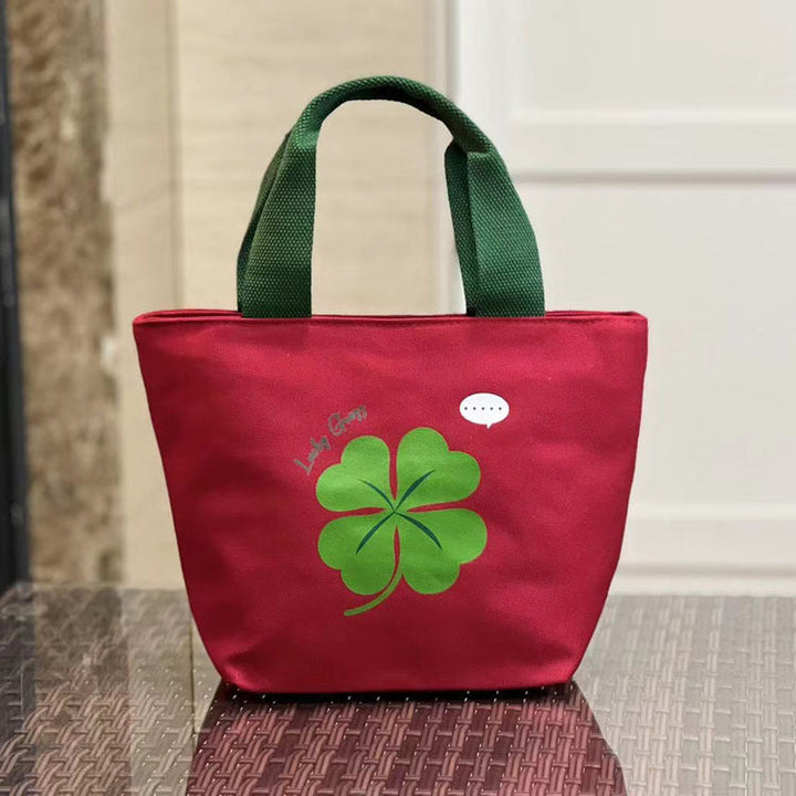 Cute Bear Print Lunch Tote Kalsten
