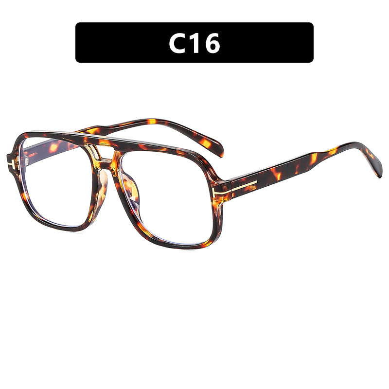 Ladies square designer glasses with delicate frame and modern plastic material Kalsten