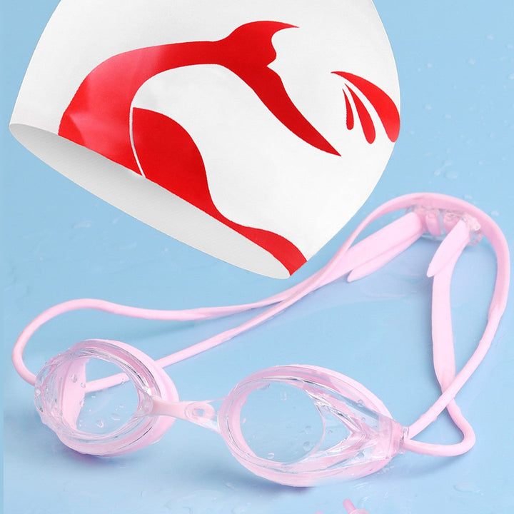 Swimming goggles with adjustable head strap and comfort nose piece Kalsten