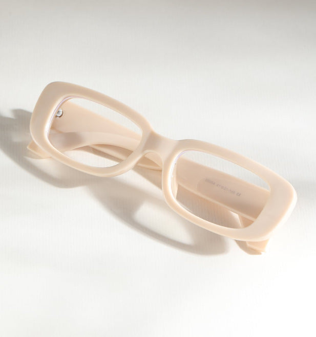 Women's square glasses with modern acetate frame Kalsten
