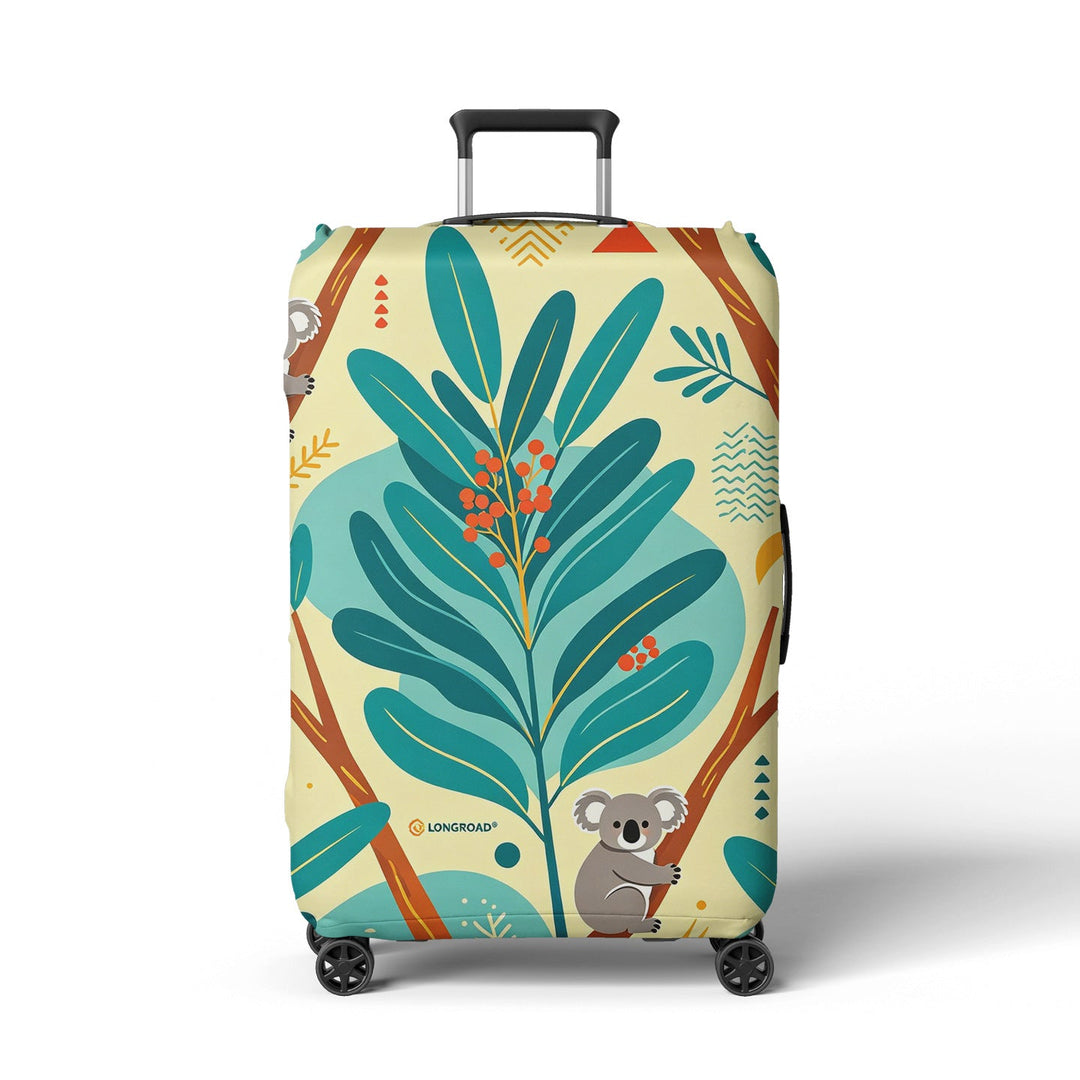 Women's suitcase sock with colorful coral design Kalsten