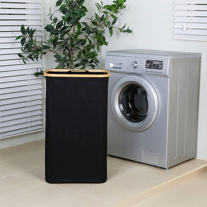 High-quality laundry basket with removable and washable inner bag Acalora