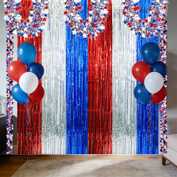 Unisex decorative confetti garland with metallic sequins and flexible wire core Kalsten