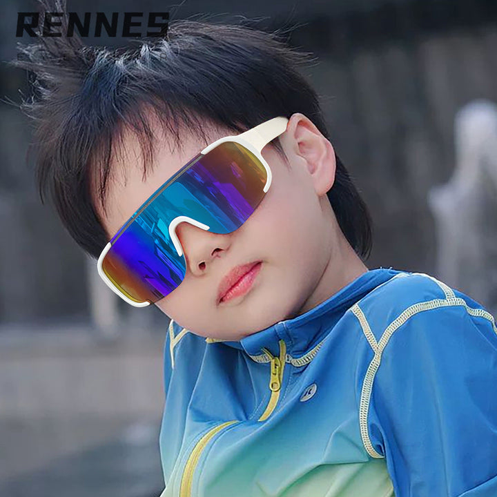 Women Sporty Shield Sunglasses Kalsten