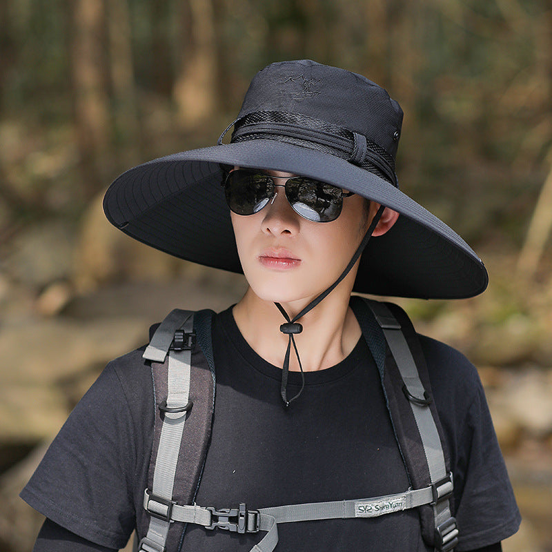 o Wide Brim Hiking Hat with UV Protection and Adjustable Chin Strap Kalsten