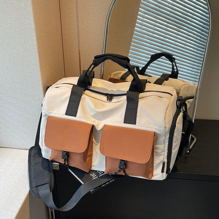 Sporty travel bag with outdoor pockets Kalsten