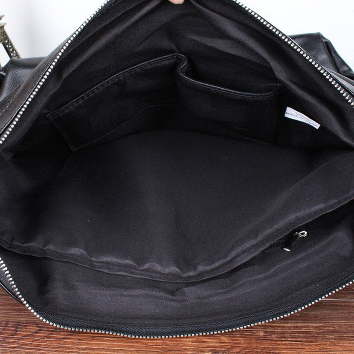 Elegant and Multifunctional Leather Briefcase Kalsten