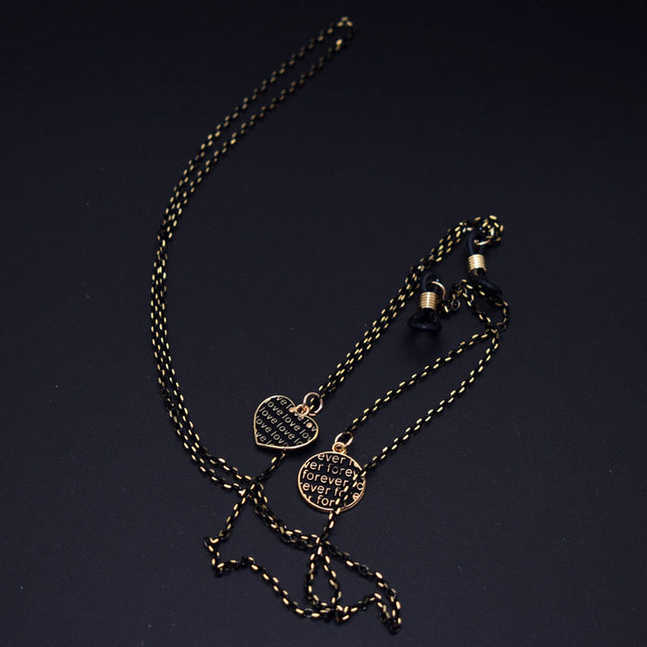 Elegant Heart Pendant Eyewear Chain Kalsten