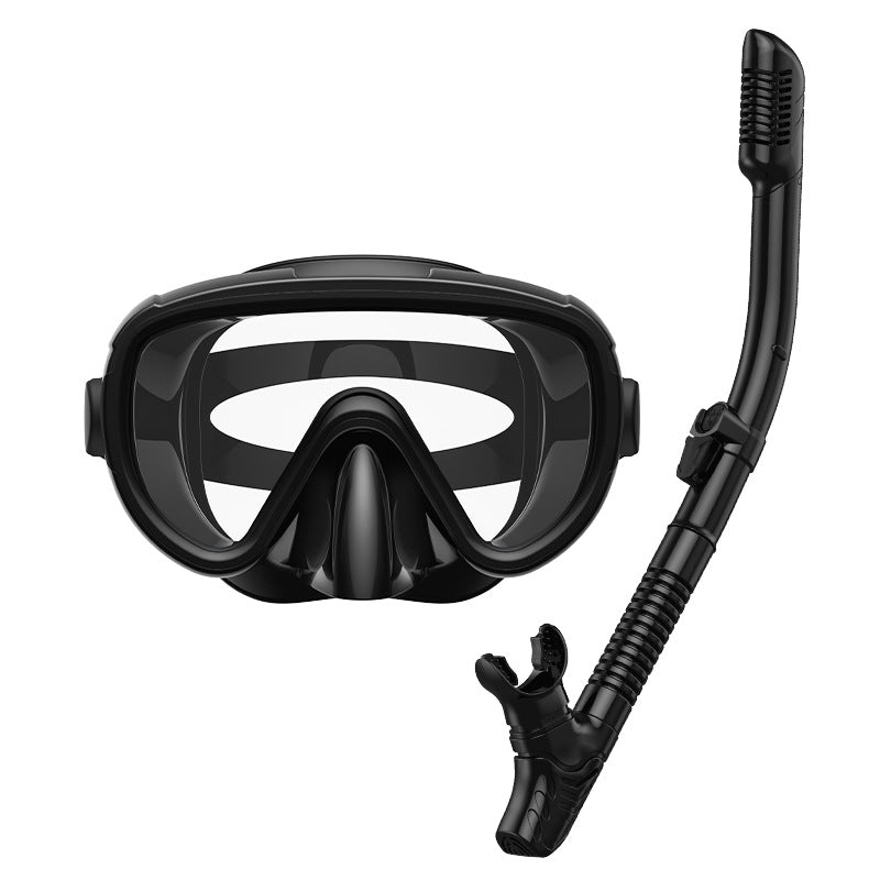 Premium dive mask with anti-fog function and flexible breathing tube Kalsten