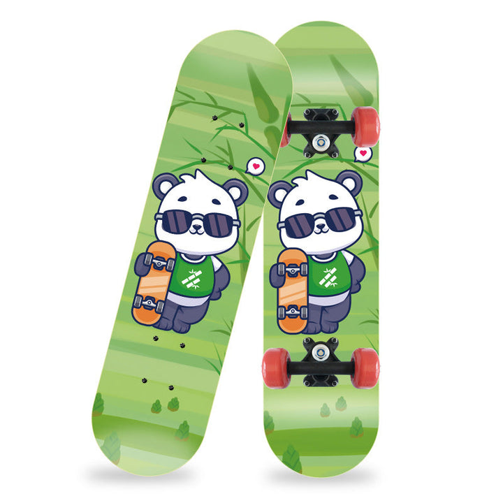 Cartoon-Inspired Mini Skateboard Kalsten