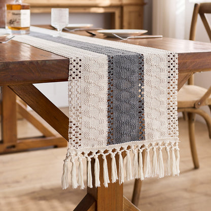 Elegant Textured Table Runner