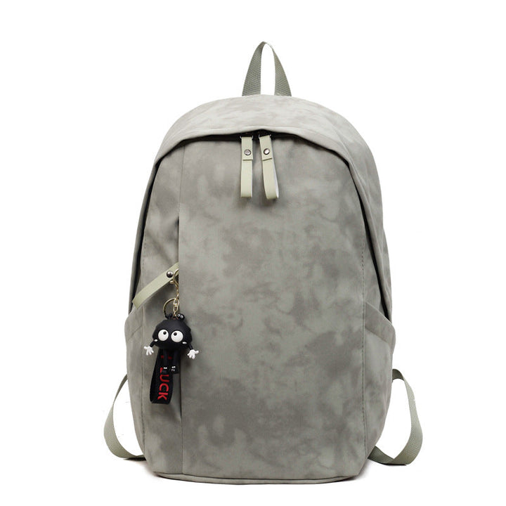 Fashionable backpack with practical design and decorative pendant Kalsten