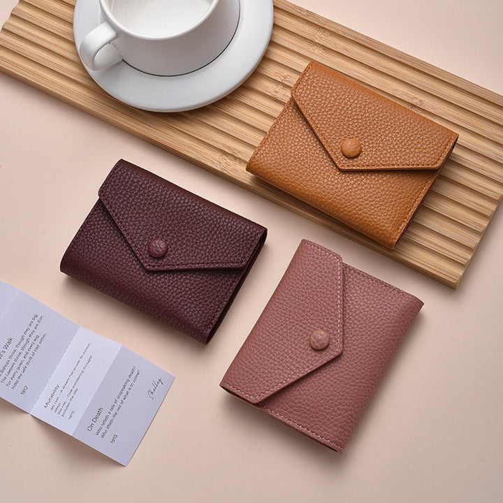 Premium Textured Leather Coin Wallet Kalsten