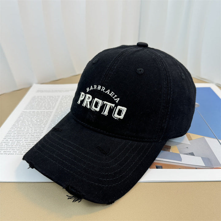 Men's Vintage-Inspired Distressed Baseball Cap Kalsten