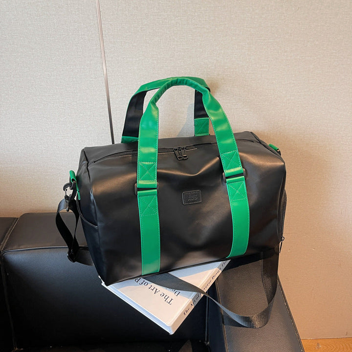 Sporty duffel bag with durable water-repellent material and versatile carrying options Kalsten