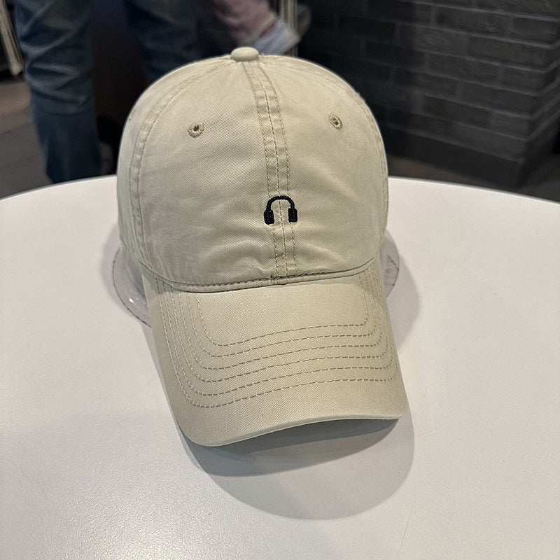 Unisex Cotton Twill Cap with Unique Music Emblem Kalsten