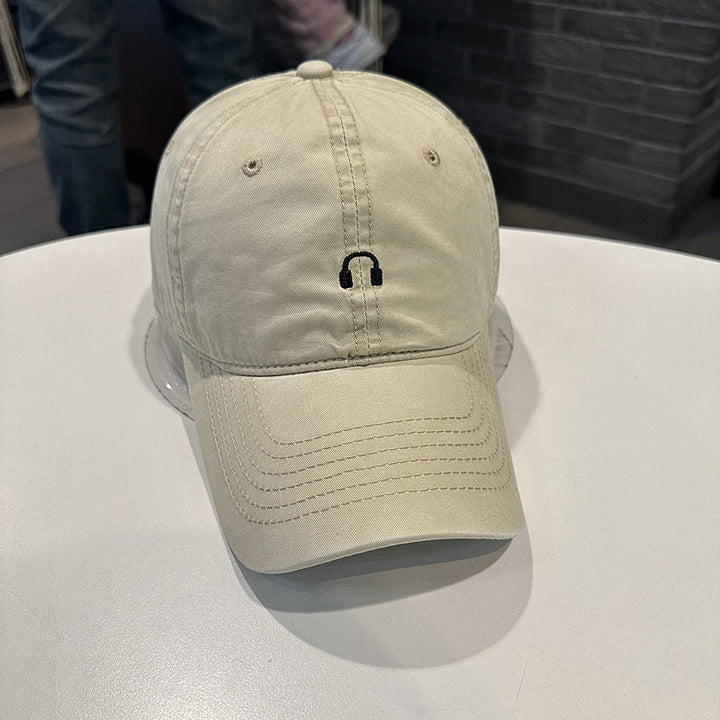 Unisex Cotton Twill Cap with Unique Music Emblem Kalsten