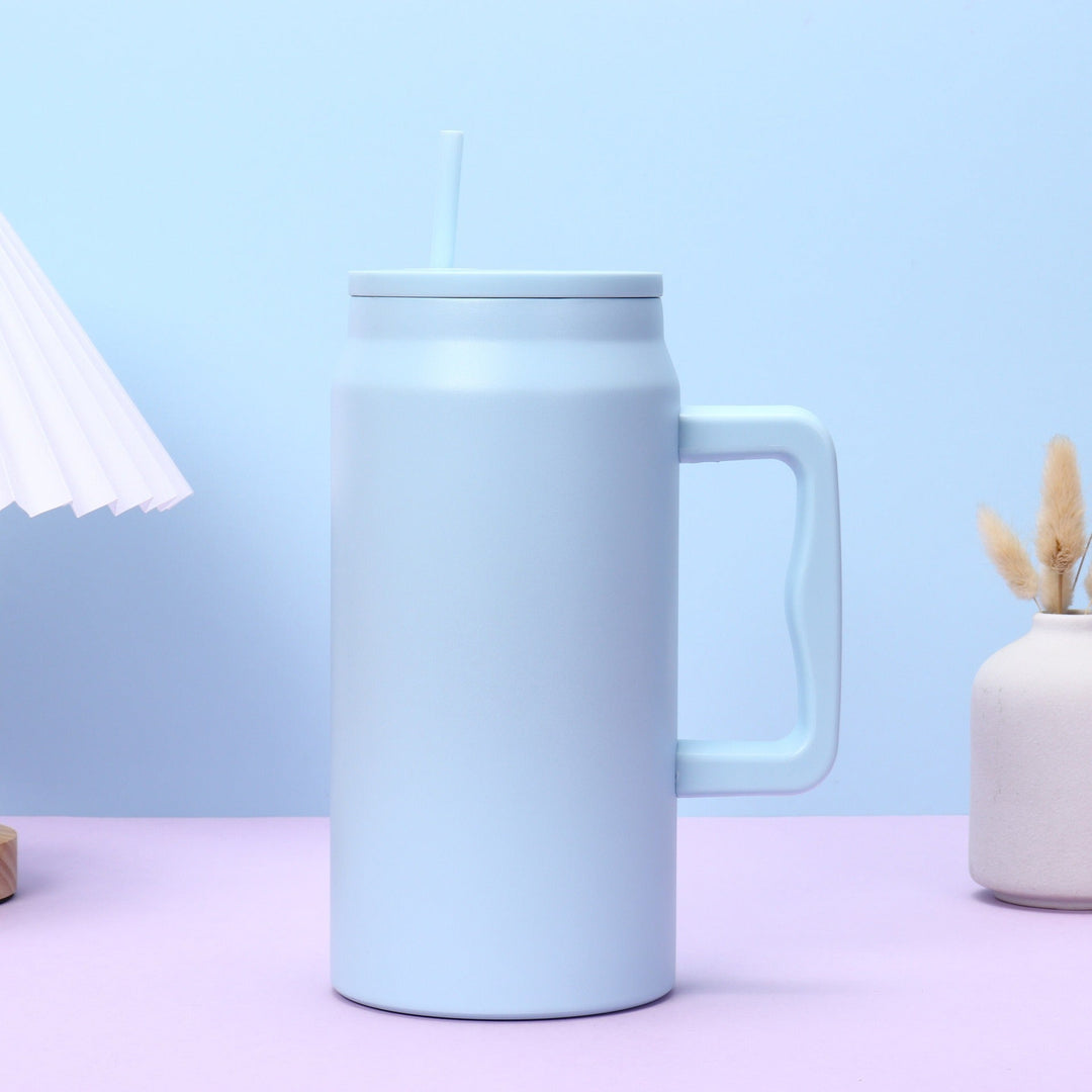 Ladies stylish insulated cup with removable straw Kalsten