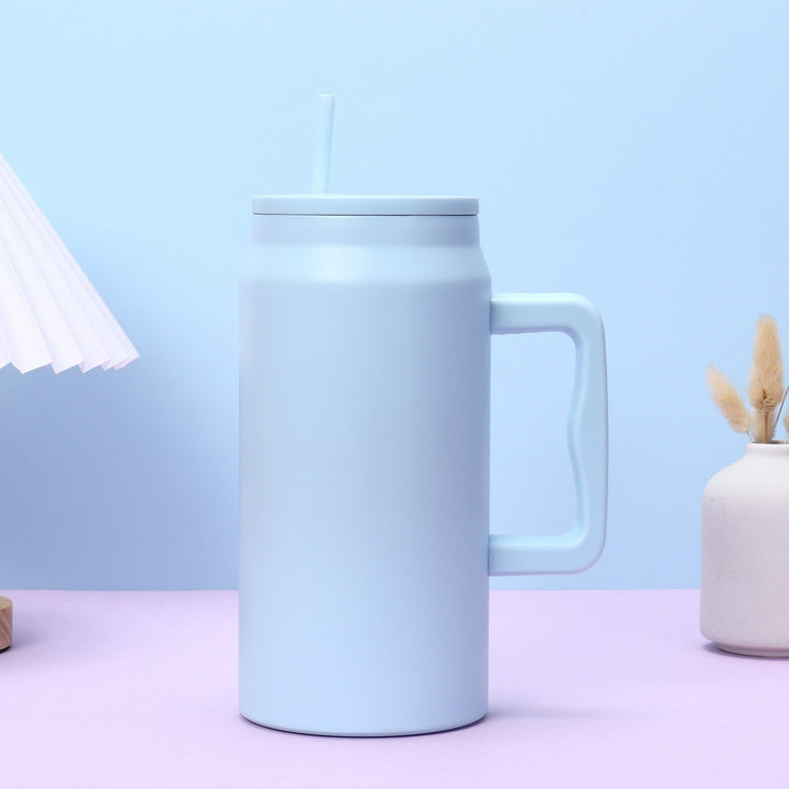 Ladies stylish insulated cup with removable straw Kalsten