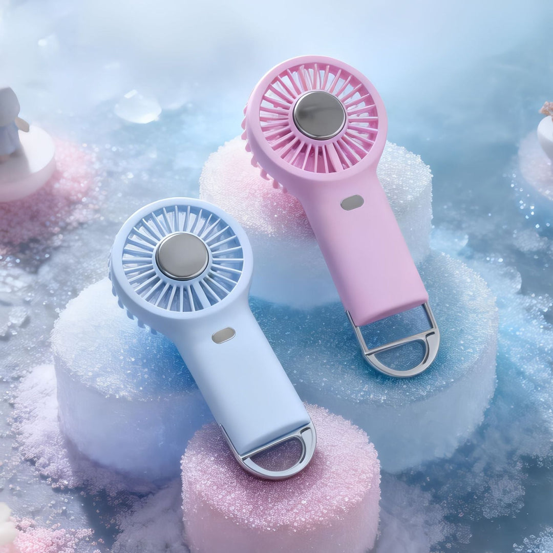 Ladies Portable Hand Fan with Innovative Cooling System Kalsten