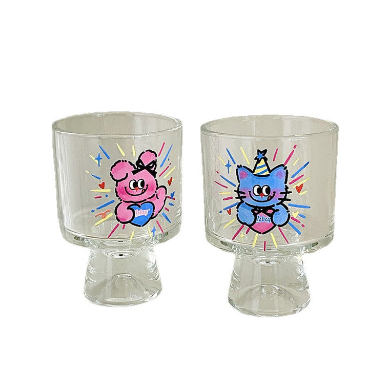 Funny and Creative Drinking Glass with Unique Animal Design Kalsten