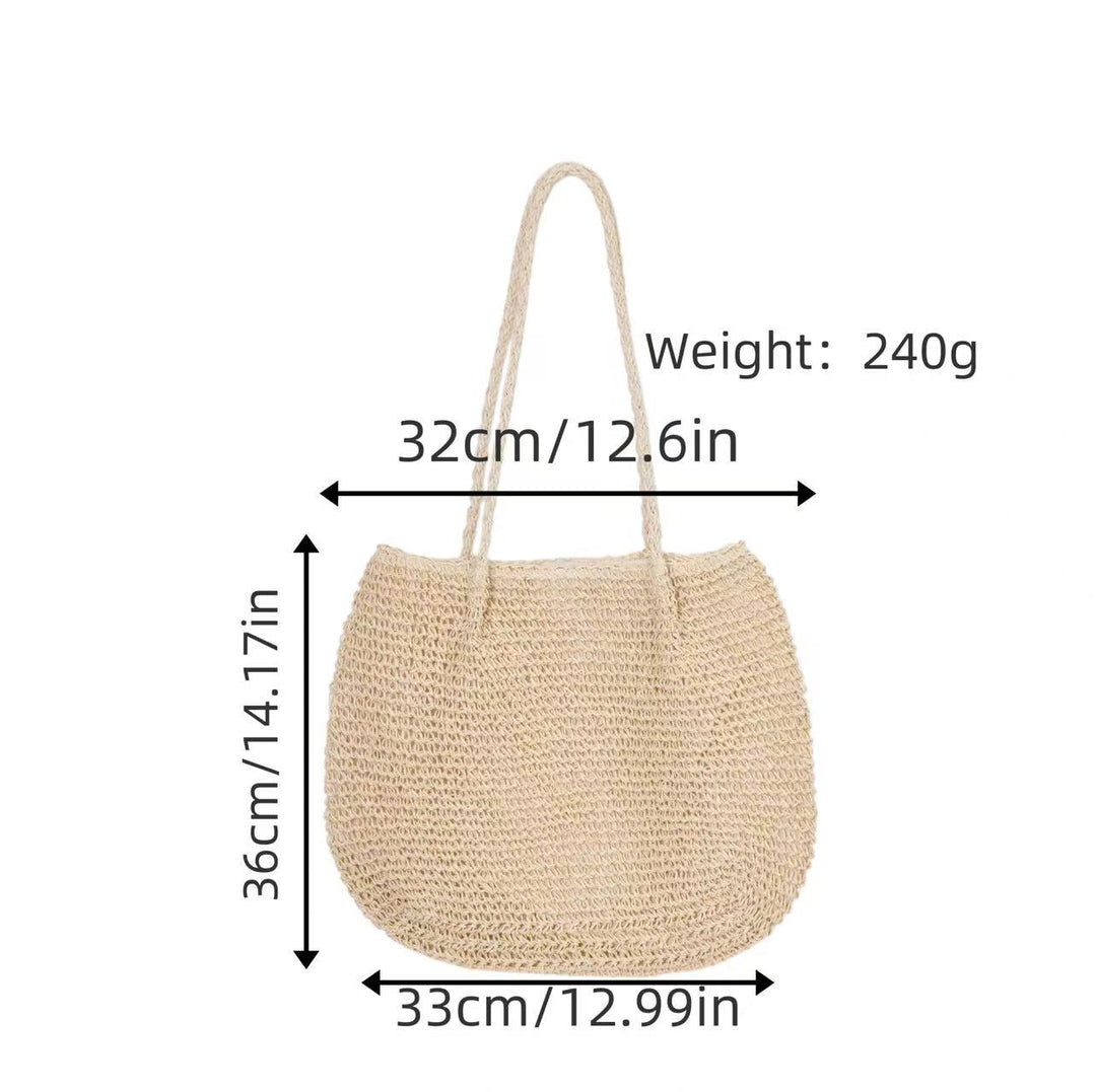 Beach bag in modern macrame style Kalsten