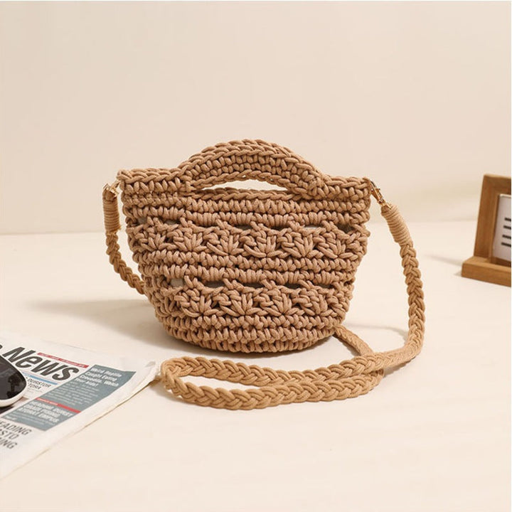 Playful macrame handbag with textured surface Kalsten