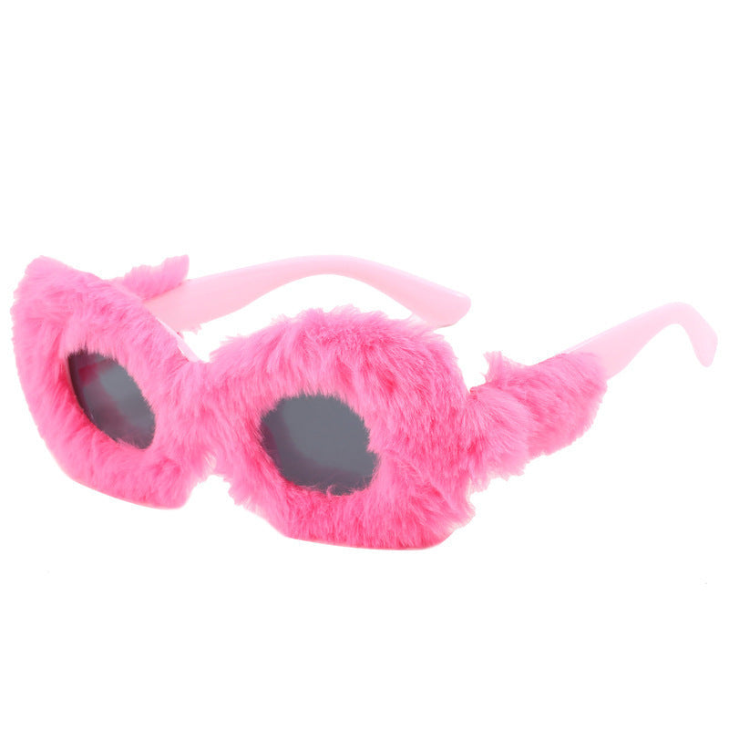 Women's fashionable sunglasses in trendy fleece design Kalsten