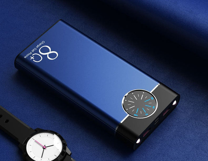 Portable power bank with innovative LED display and intelligent fast charging function Kalsten
