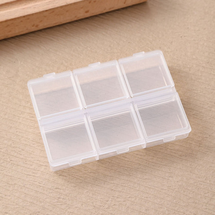 Clear Multi-Compartment Organizer Box Kalsten