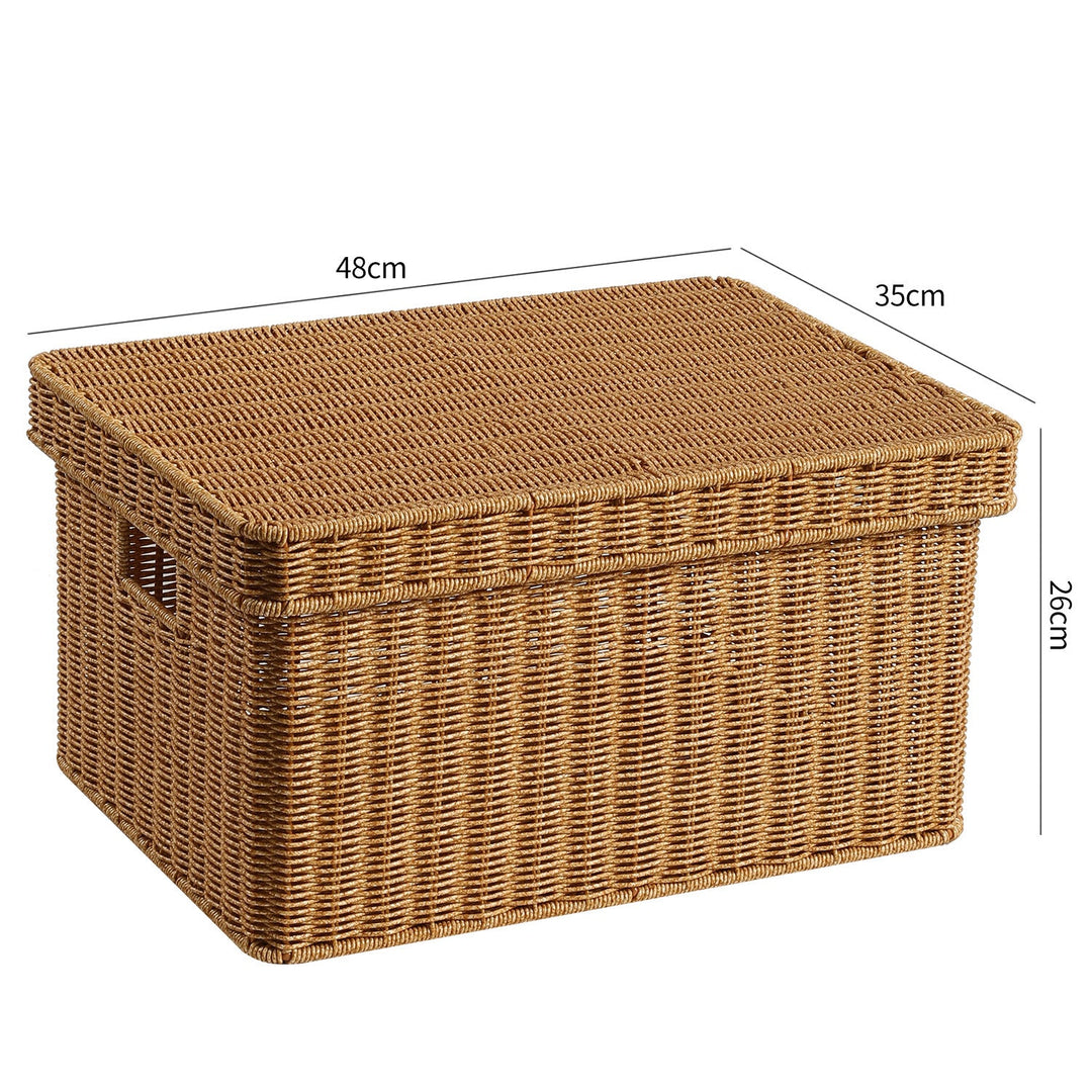 Handwoven Decorative Storage Chest Kalsten