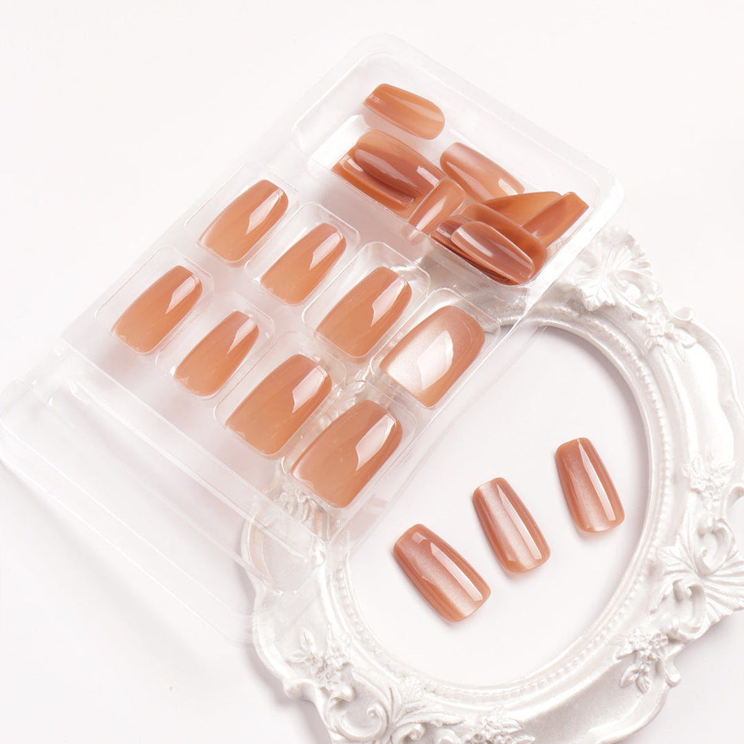 Premium Glossy Gel Nail Extensions Kalsten