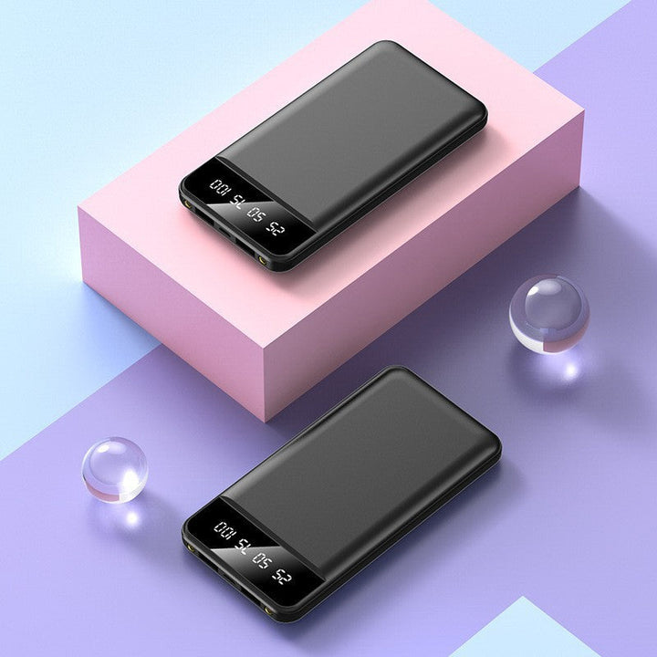 Versatile power bank with fast charging port and digital display Kalsten