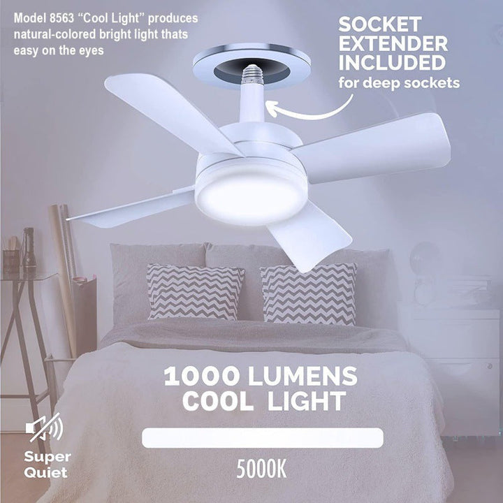 Adjustable LED Fan Light with Remote. | Kalsten