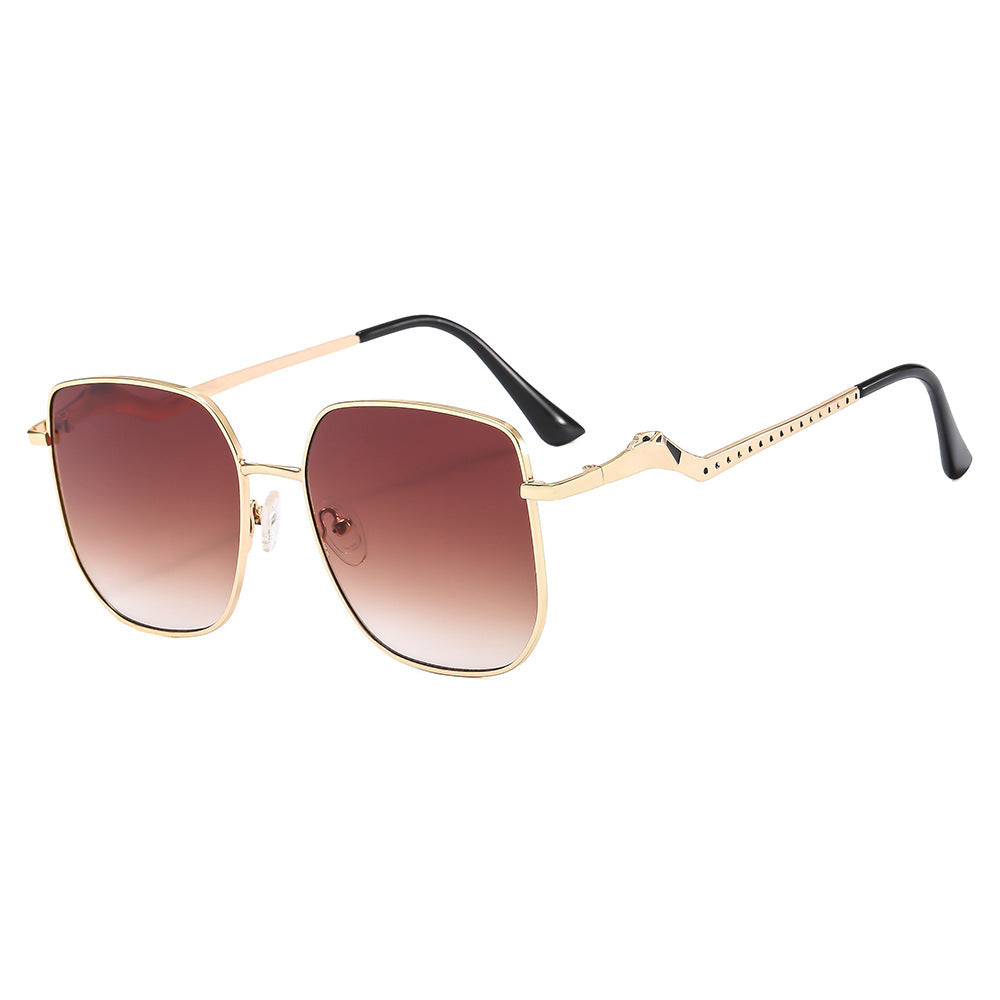 Women’s square designer sunglasses with decorative accents Kalsten