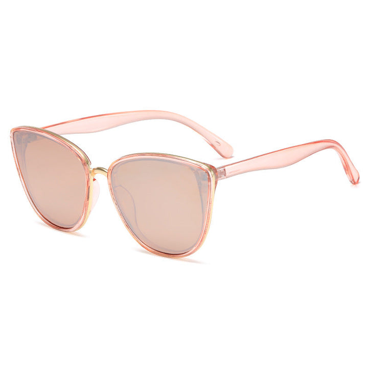 Women Cat-Eye Sunglasses with Transparent Frame and UV Protection Kalsten