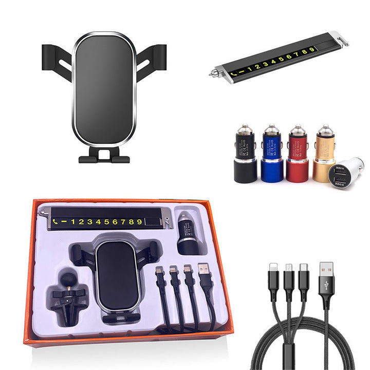 Unisex cordless car charging holder with integrated phone holder Kalsten