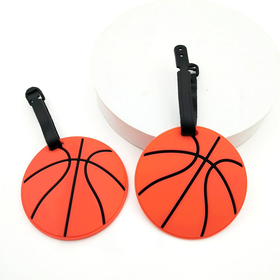 Basketball-Themed Luggage Tag Kalsten