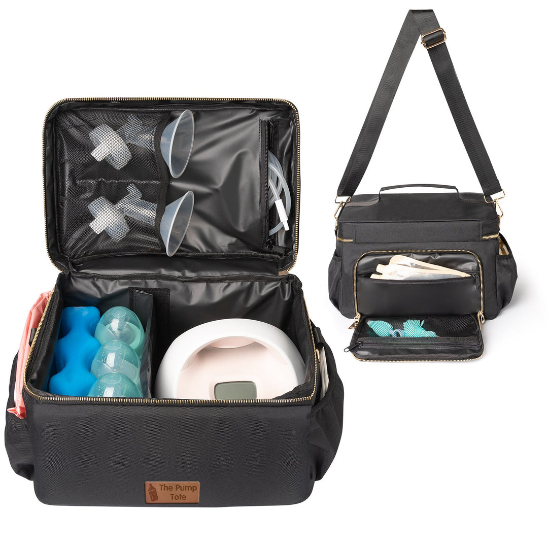 Women's multifunctional diaper bag with insulated compartments Kalsten