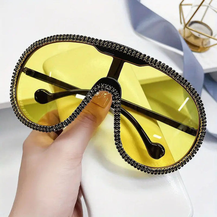 Women's extravagant sunglasses with sparkling frame Kalsten