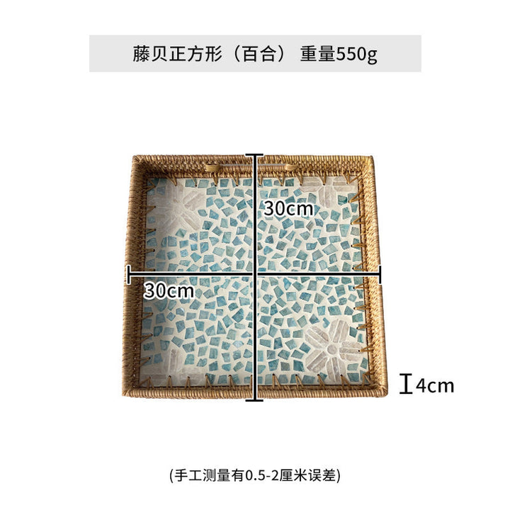 Women's decorative mosaic serving platter set Kalsten