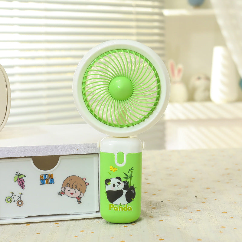Women Portable Handheld Fan with Cute Animal Design Kalsten