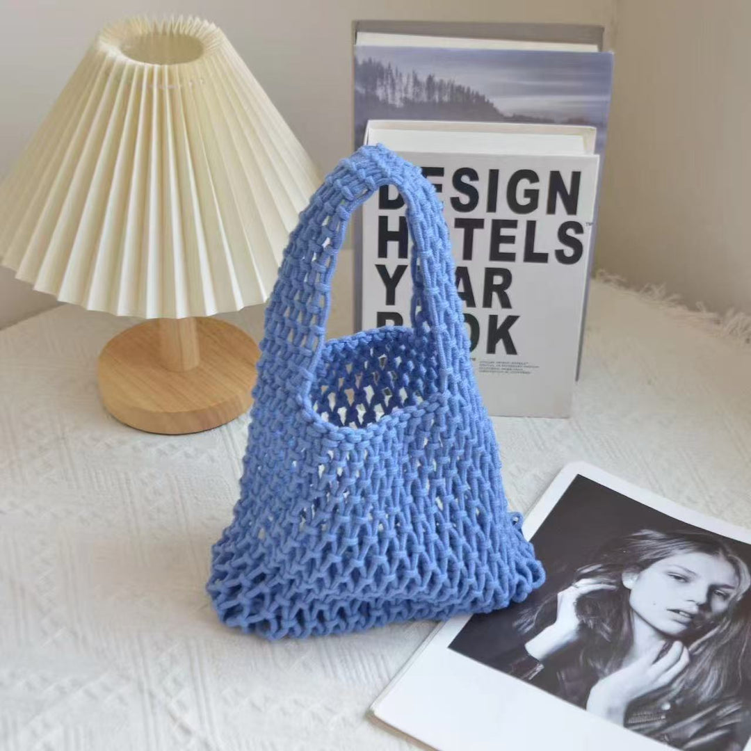 Sustainable net handbag Kalsten